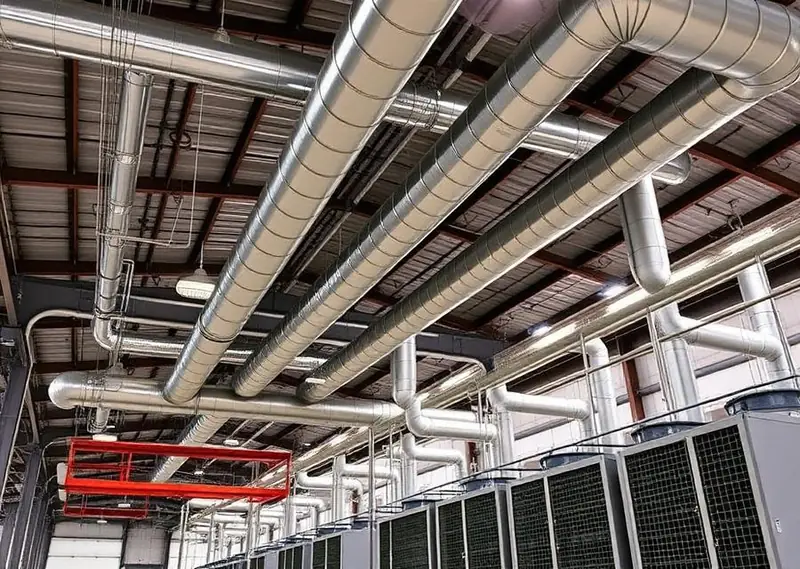 Climatização em ambiente industrial