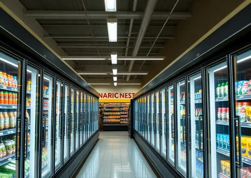Climatização em ambiente supermercados
